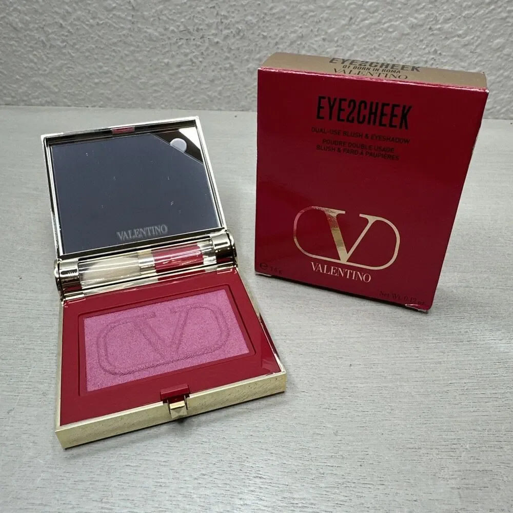 Valentino Eye2Cheek  Dual use Blush and Eyeshadow 01 BORN IN ROMA